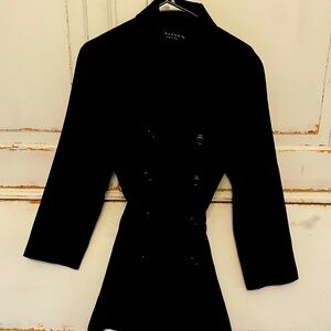 Black rain, jacket, classy